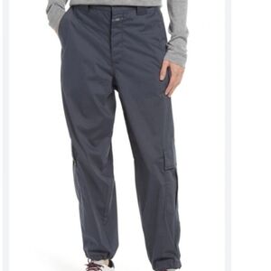 Closed Colombo Wide Waistband Cargo Pants In Blue Slate Size 32/30 NWT'S
